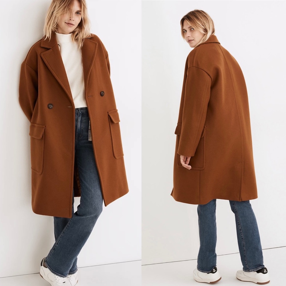 Madewell Averdon Coat in Insuluxe Fabric